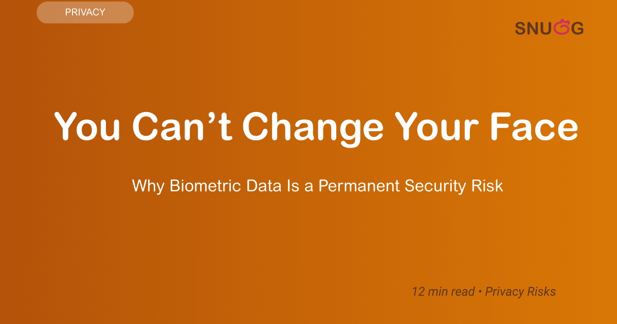 Reconocimiento facial biometrico riesgo de seguridad permanente