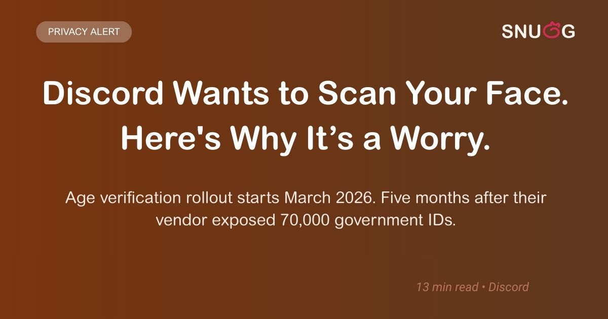Discord facial recognition age verification privacy concerns